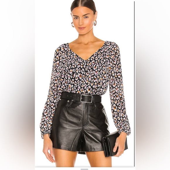 Sanctuary Tops - 401 Sanctuary Wild Leo Meadow Lightweight Blouse Large